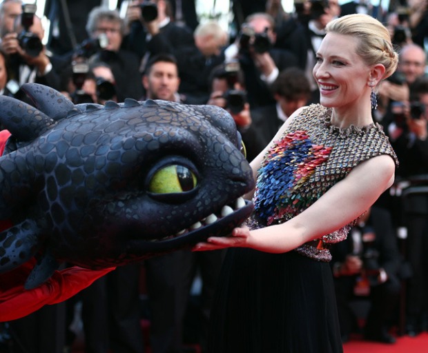 Cate Blanchett at the premiere of &quot;How to Train Your Dragon 2&quot;